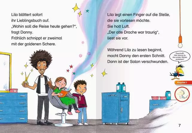 Leserabe - 1. Lesestufe: Der magische Frisör
