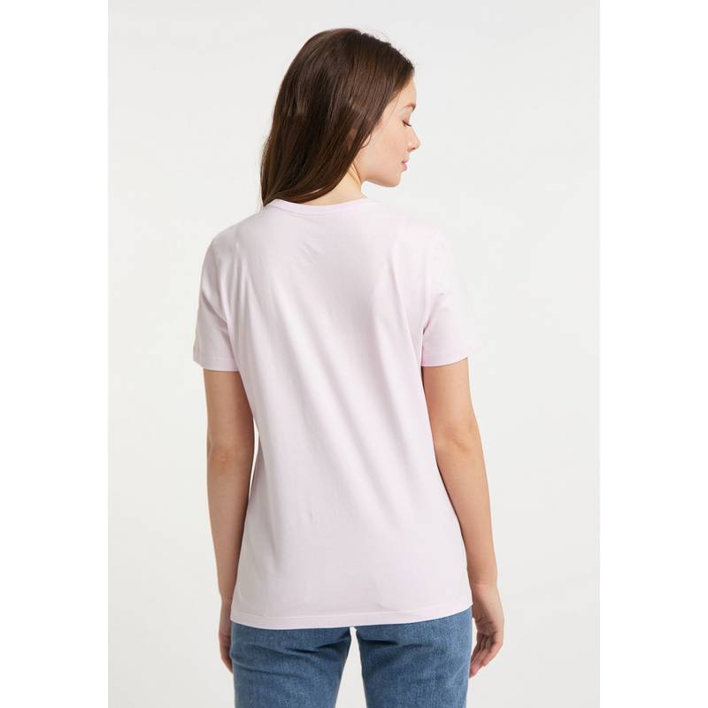 SOMWR T-Shirt With Square Aqua Bottle Print T-Shirt Damen