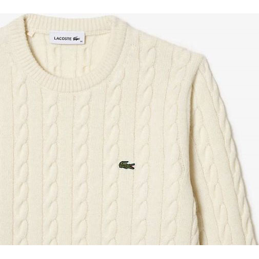 Lacoste Damen Strickpullover mit Wolle