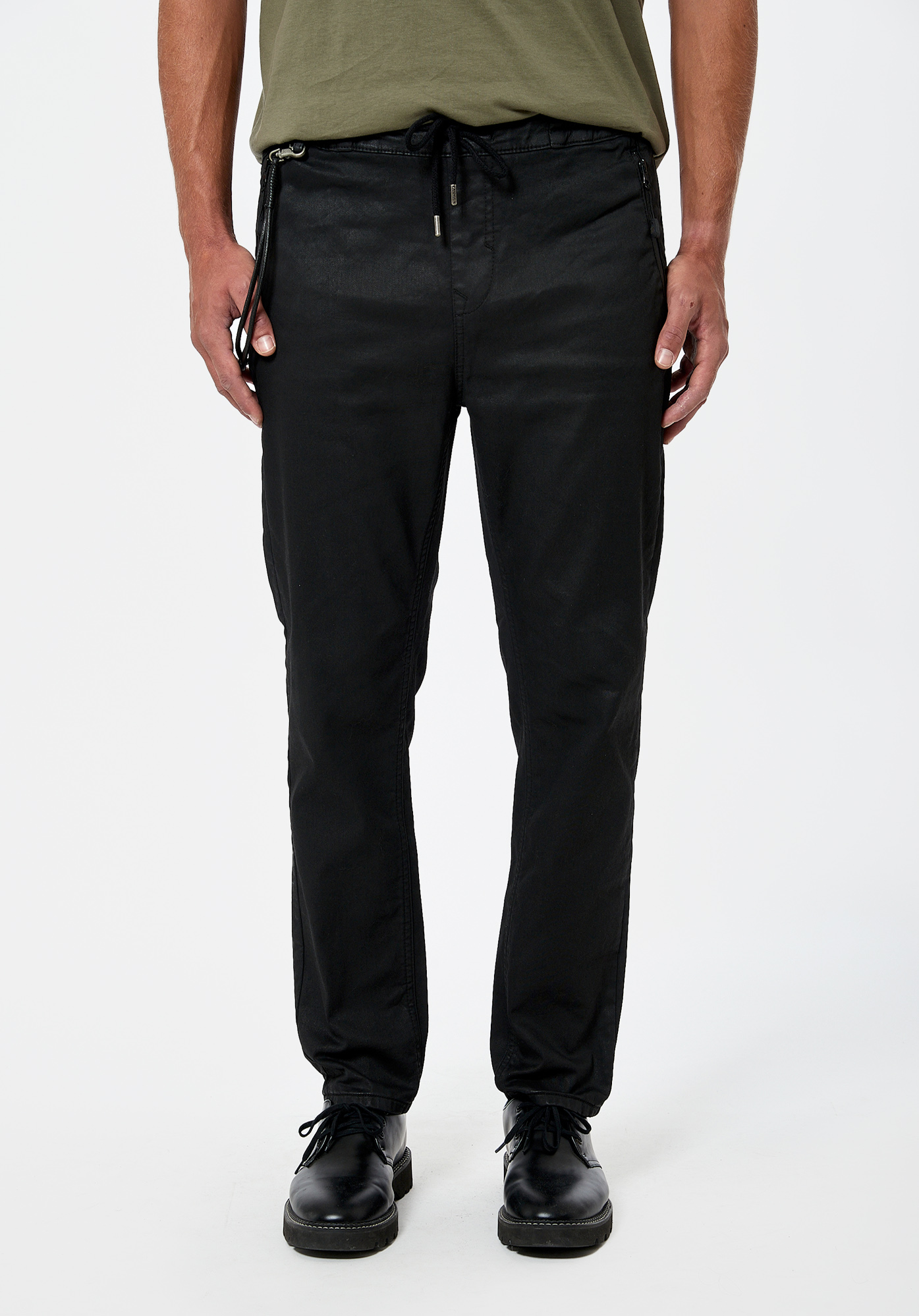 RANDY  Pantalon jogger enduit Homme