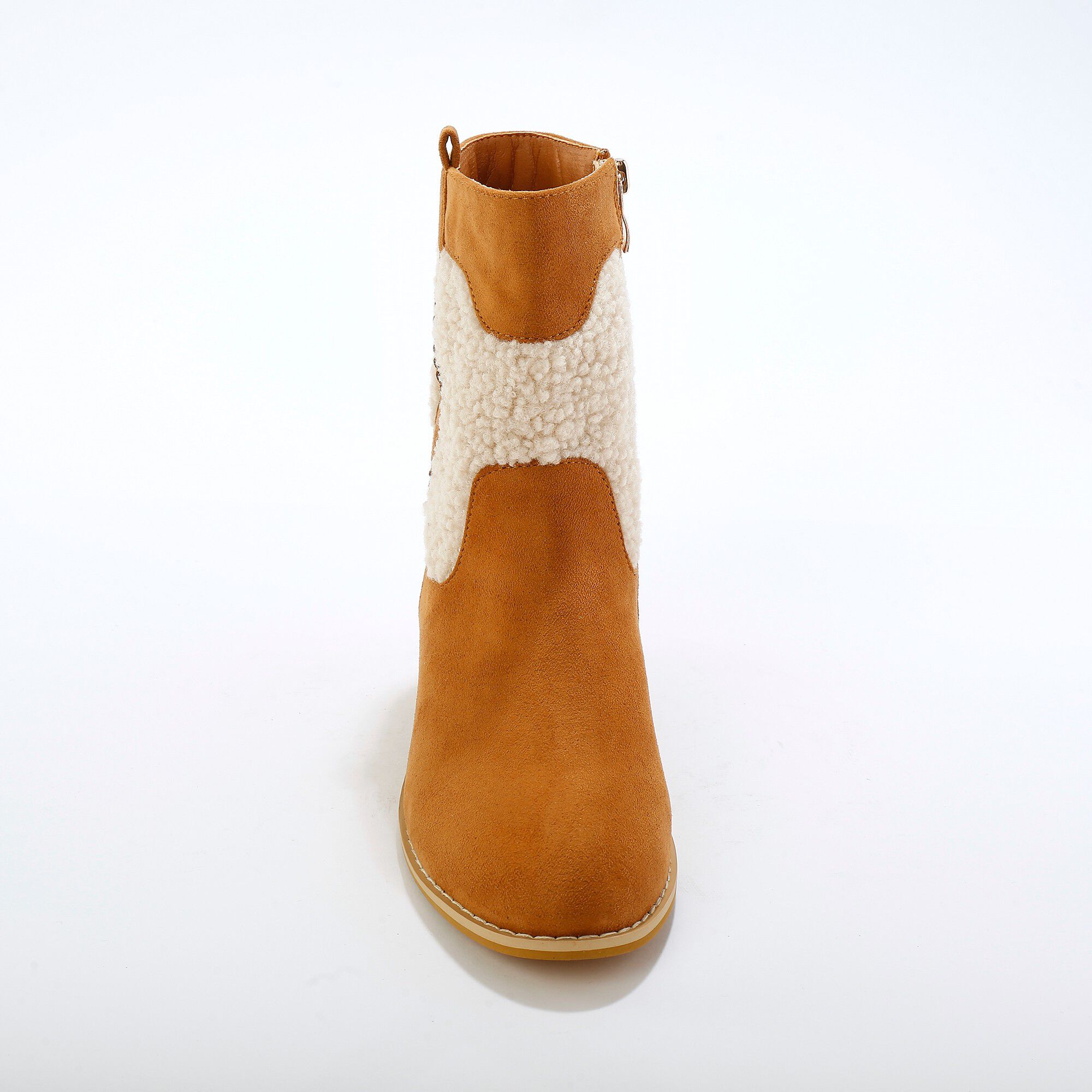 Boots style western avec sherpa