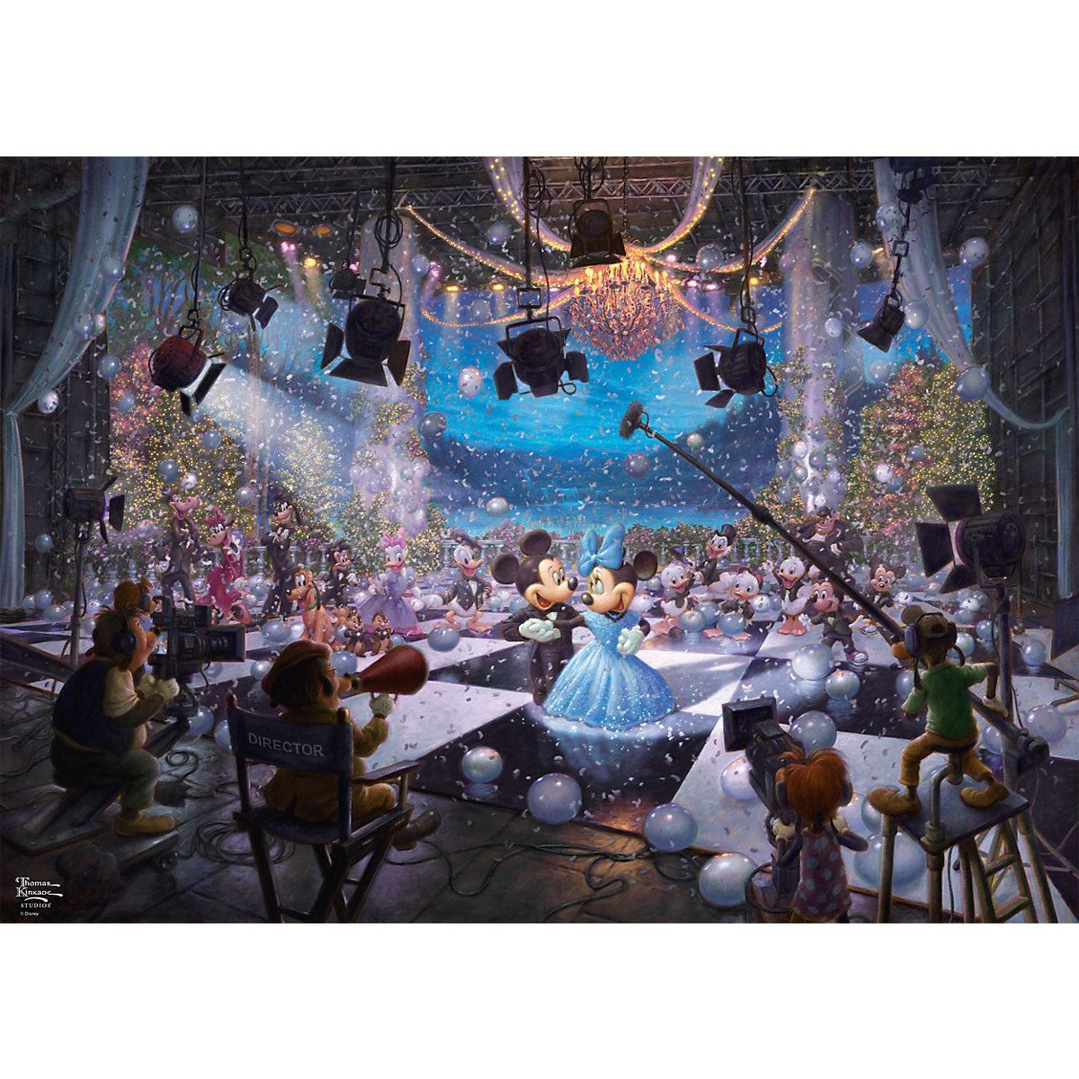 Thomas Kinkade,   100th Celebration, 1.000 Teile Puzzle, LIMITED EDITION