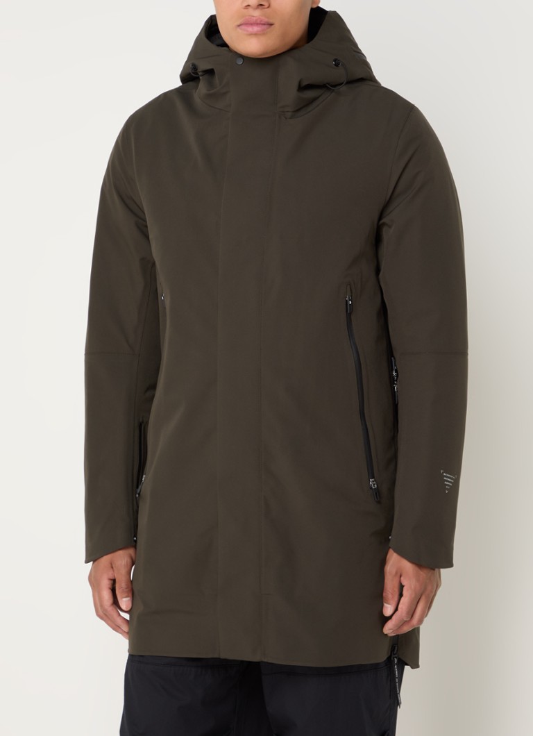 Parka Krakatau QM481 s kapsami na zip