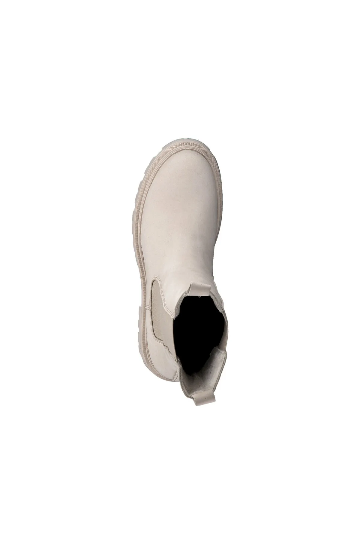 Tamaris  Stiefelette - Beige - Flacher Absatz