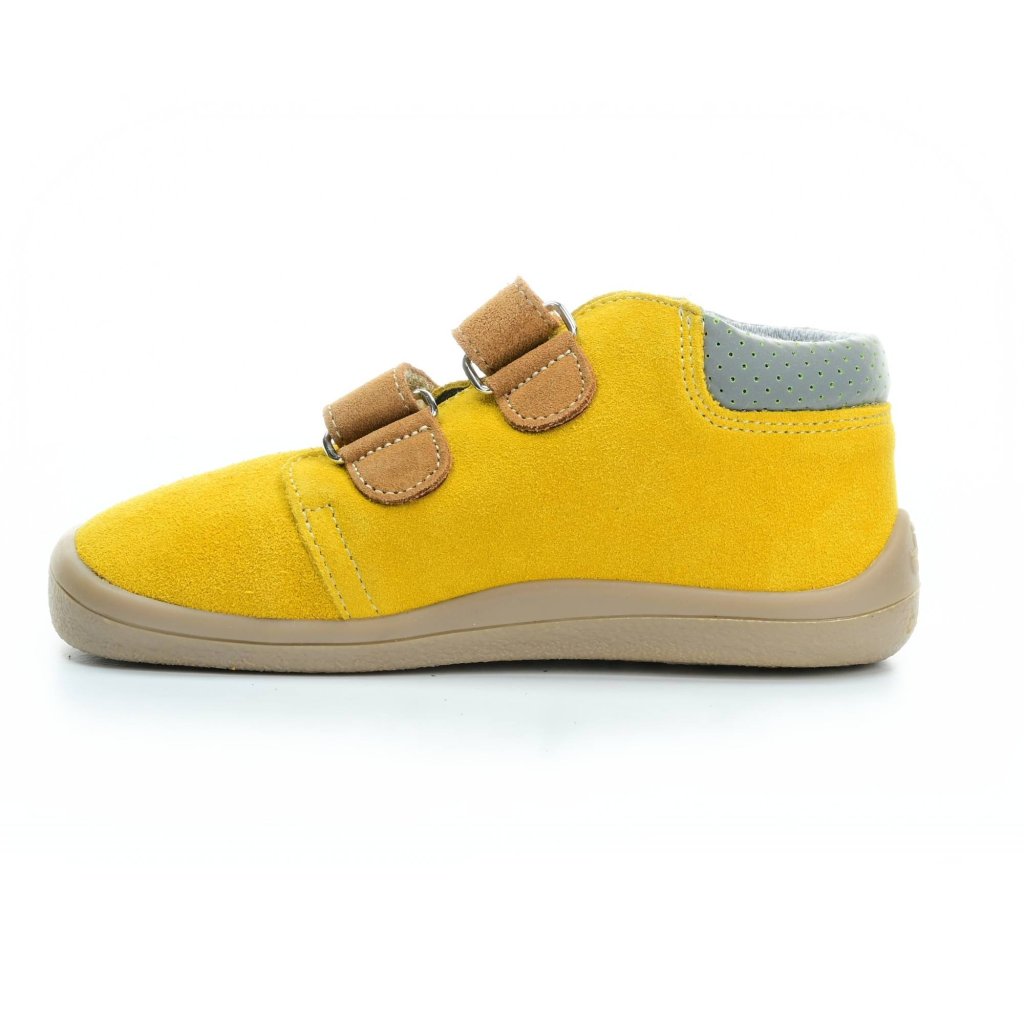 Beda Mauro mit Membran (BF 0001/W/M/2) gelbe Barfuß-Stiefeletten