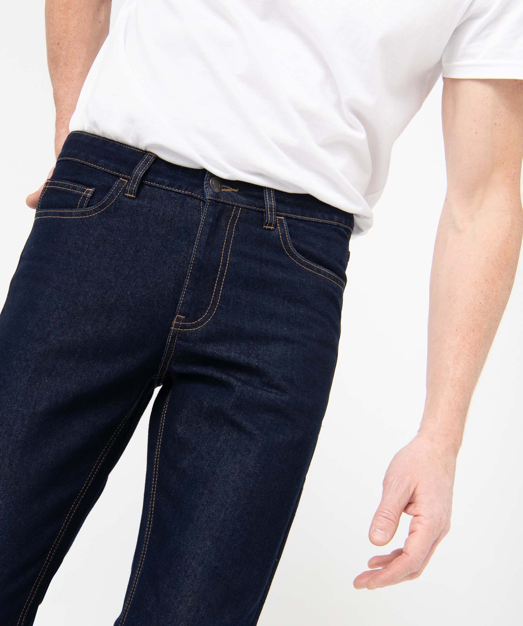Jean homme coupe Regular brut | GEMO