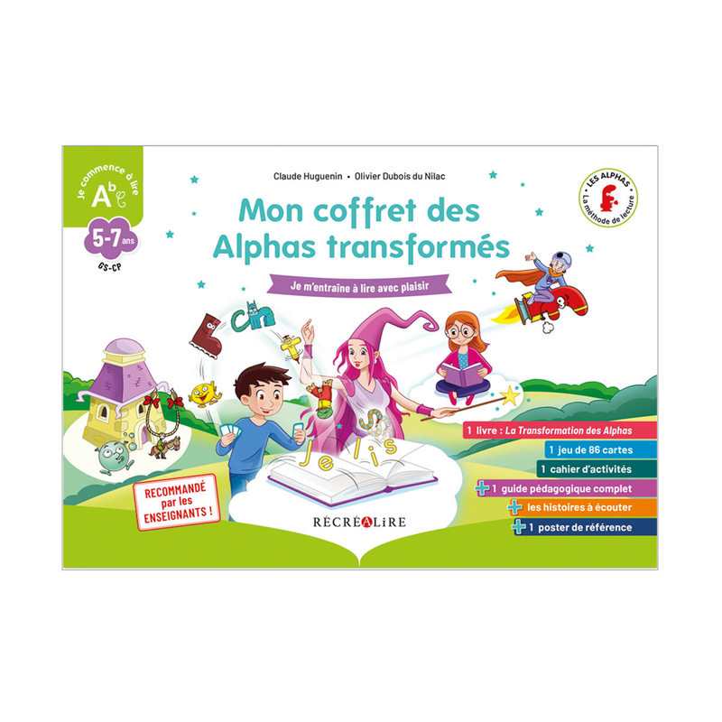 Mon coffret des Alphas Transformés - Récréalire