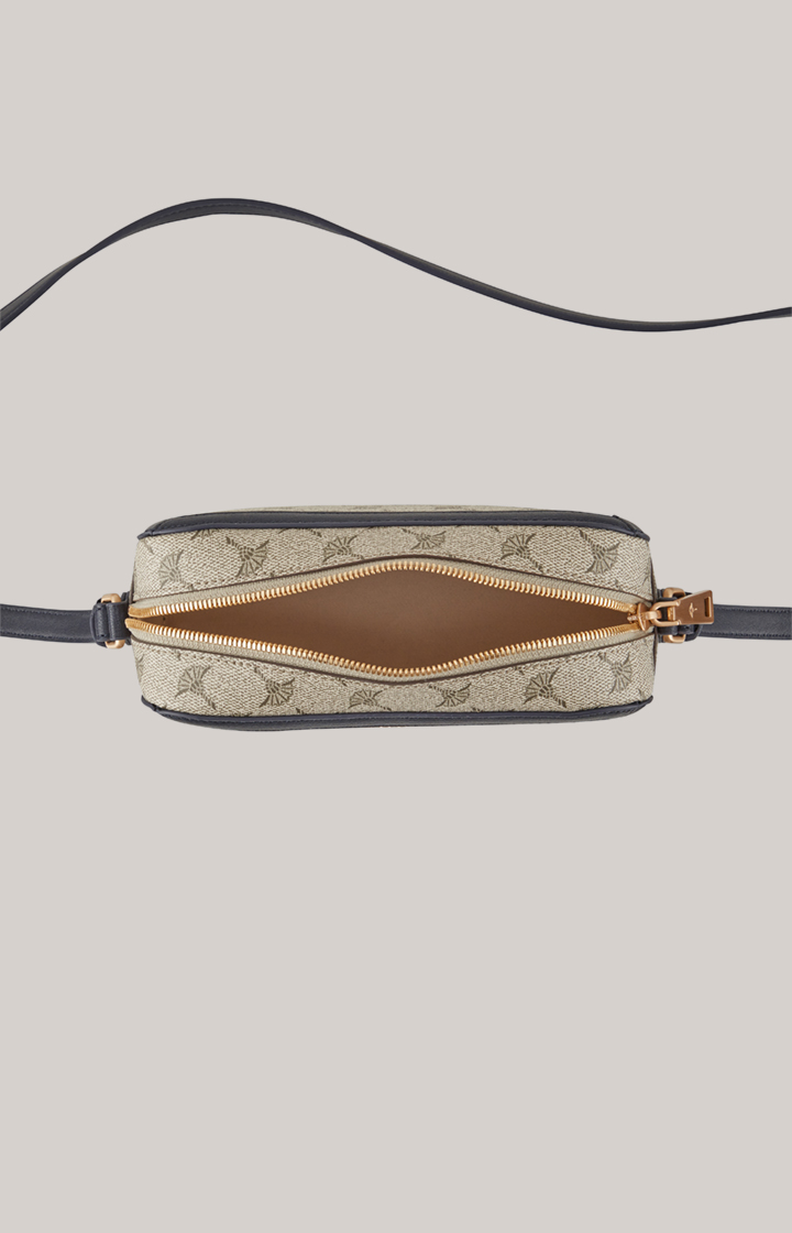 Schultertasche Mazzolino Edition Cloe in Beige/Blau