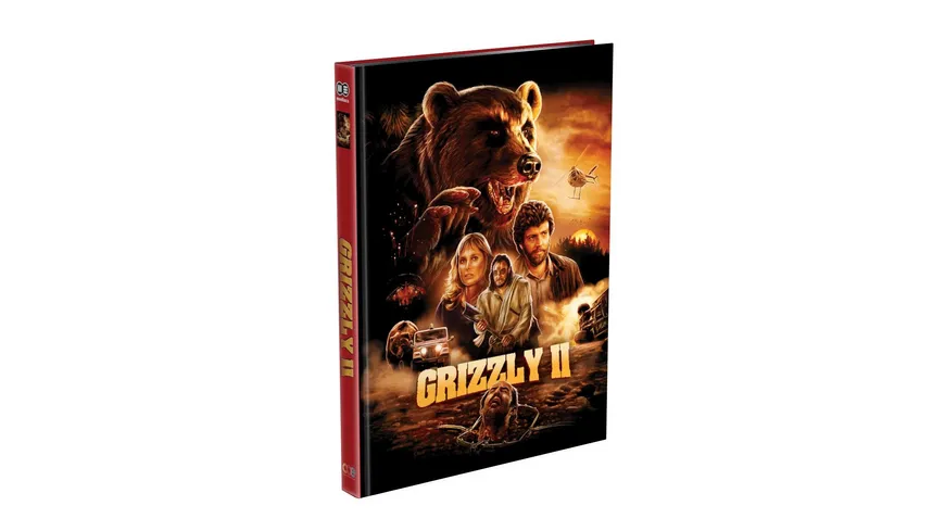 GRIZZLY 2: REVENGE - 2-Disc Mediabook - Cover B - Limited Edition auf 999 Stück - Uncut  (Blu-ray + DVD)