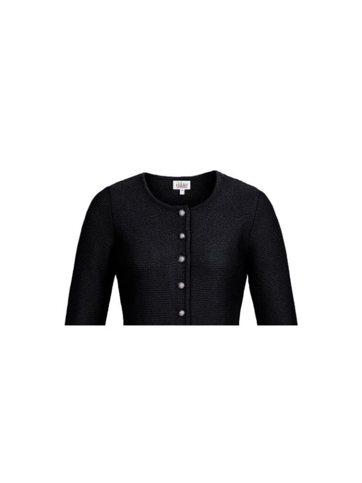 Nübler Strickjacke Langarm Anni in Schwarz günstig kaufen