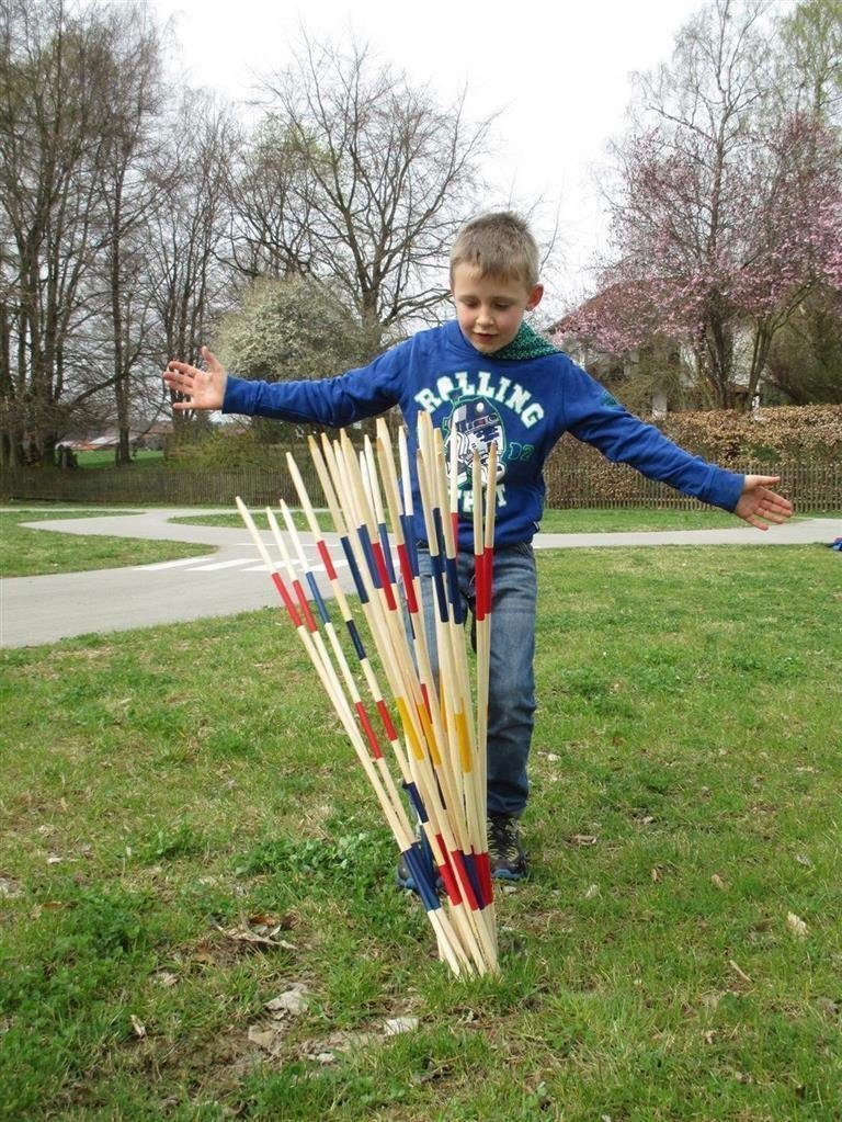 Schildkröt Slackline Garten-Mikado