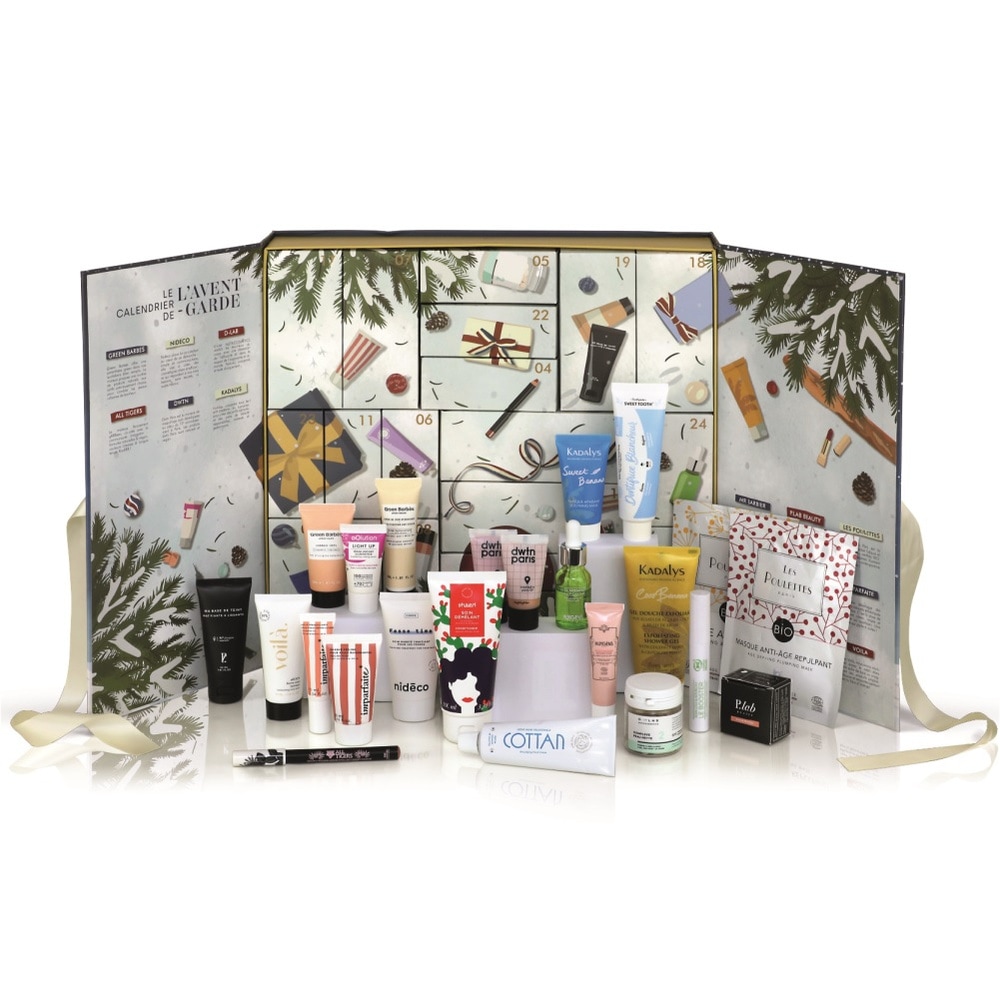 calendrier de l'avent garde Calendrier de l'Avent Coffret 24 jours de Beauté Française