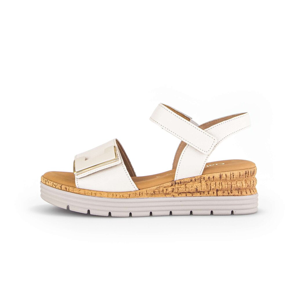 Gabor comfort Keilsandalette beige