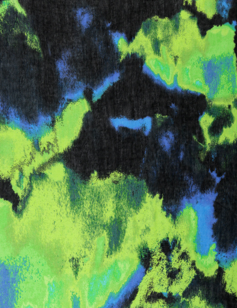 Schal mit abstraktem Print