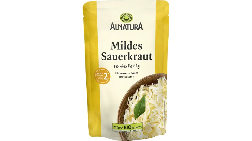 Alnatura Bio Mildes Sauerkraut 400 g