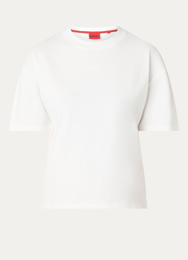 HUGO BOSS  Shuffle lounge T-shirt met logo