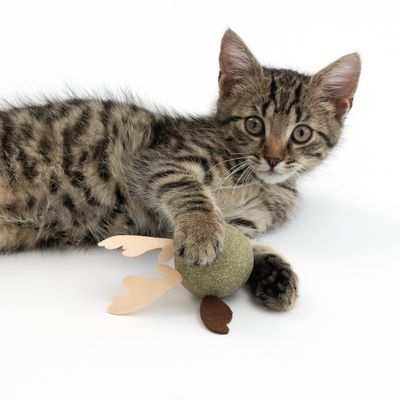 TIAKI Katzenspielzeug Rentier aus Katzenminze