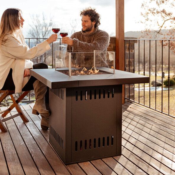Ambiente-Feuertisch Cube (Gas)