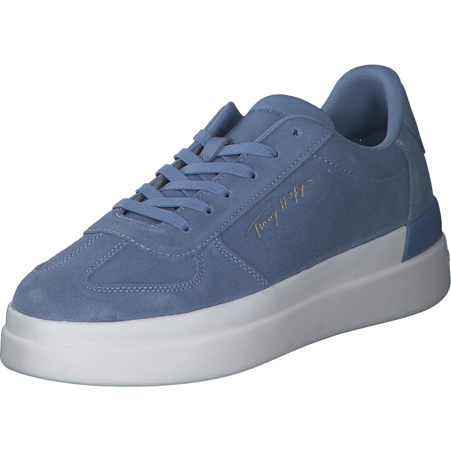 Tommy Hilfiger FW0FW065I8, Sneakers Low, Damen, Blau