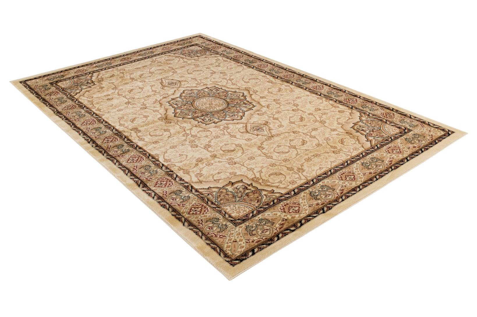 Orientteppich Oriente Teppich - Traditioneller Teppich Orient Beige, Mazovia, 60 x 100 cm, Geeignet für Fußbodenheizung, Pflegeleicht, Wohnzimmerteppich
