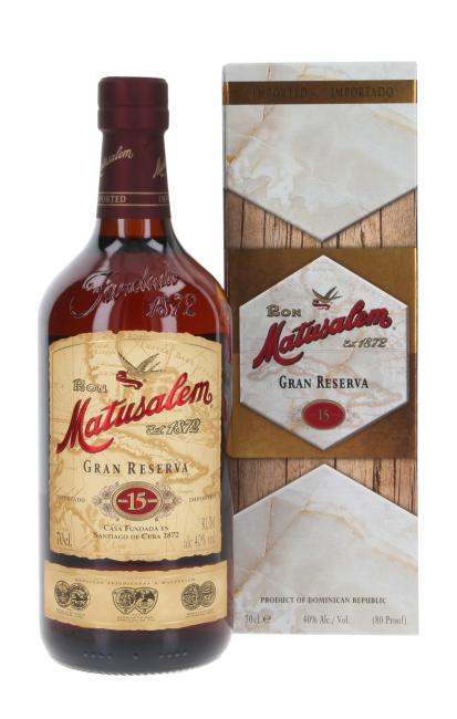 Matusalem Gran Reserva 15 Rum 0,7 l·40 % vol