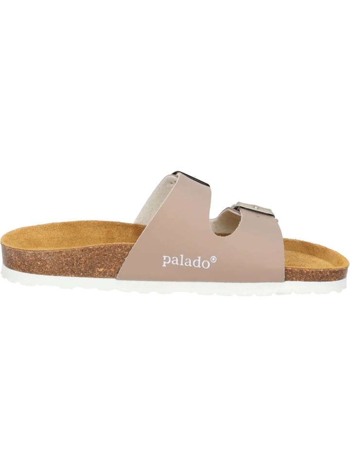 palado Pantoletten in beige matt günstig kaufen
