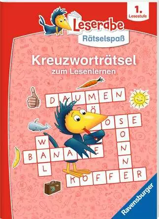 Leserabe: Kreuzworträtsel zum Lesenlernen (1. Lesestufe)