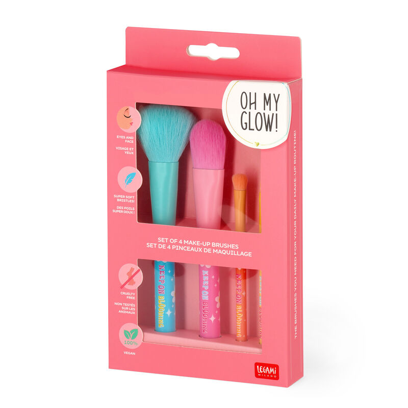Sada 4 štetcov na make-up - Oh My Glow!