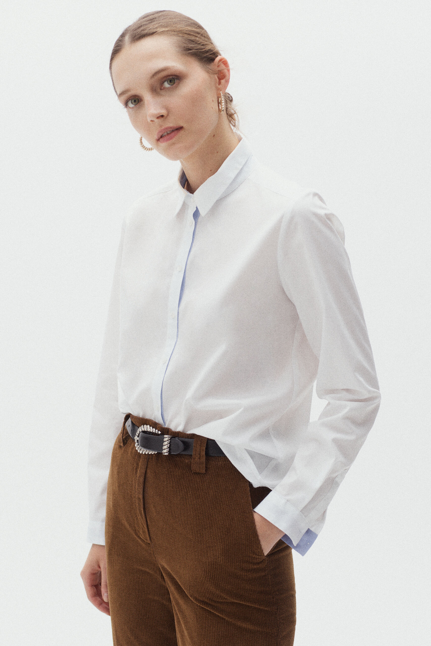 pantalon jordano taupe femme