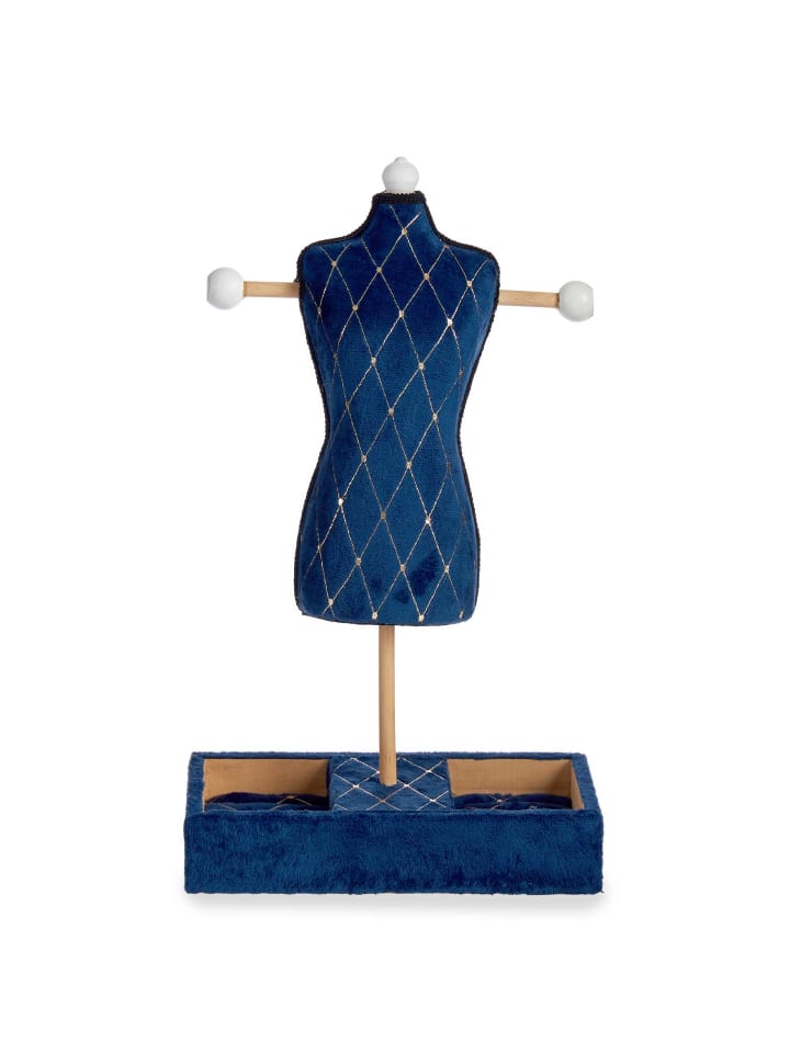 GIFTDECOR Schmuckständer in marineblau günstig kaufen onesize