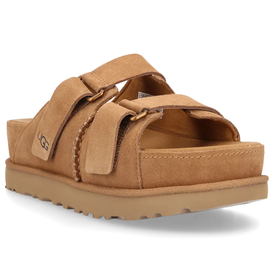 UGG - Sandalen GOLDENSTAR HI Veloursleder - braun