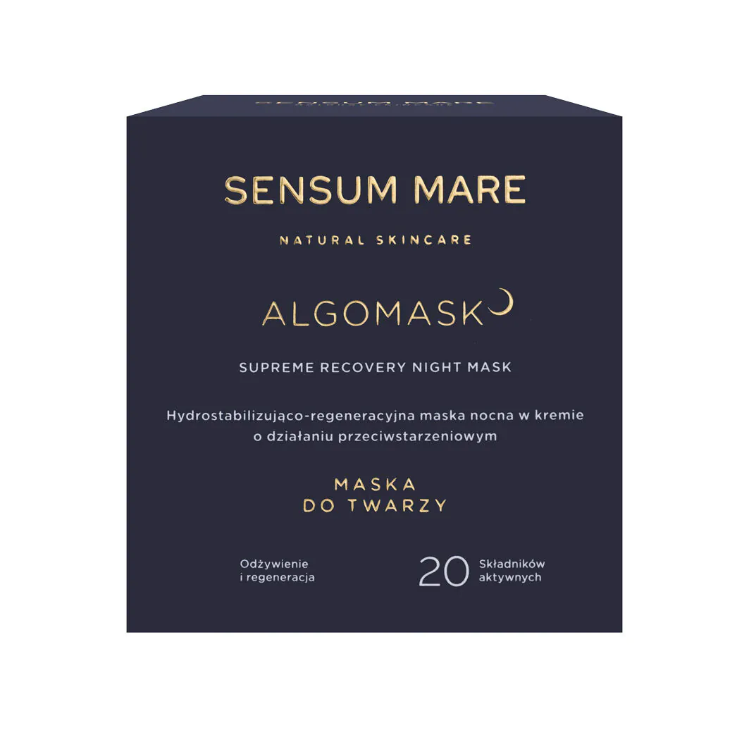 Sensum Mare Algomask Hydrostabiliserende Regenererende Natcrememaske
