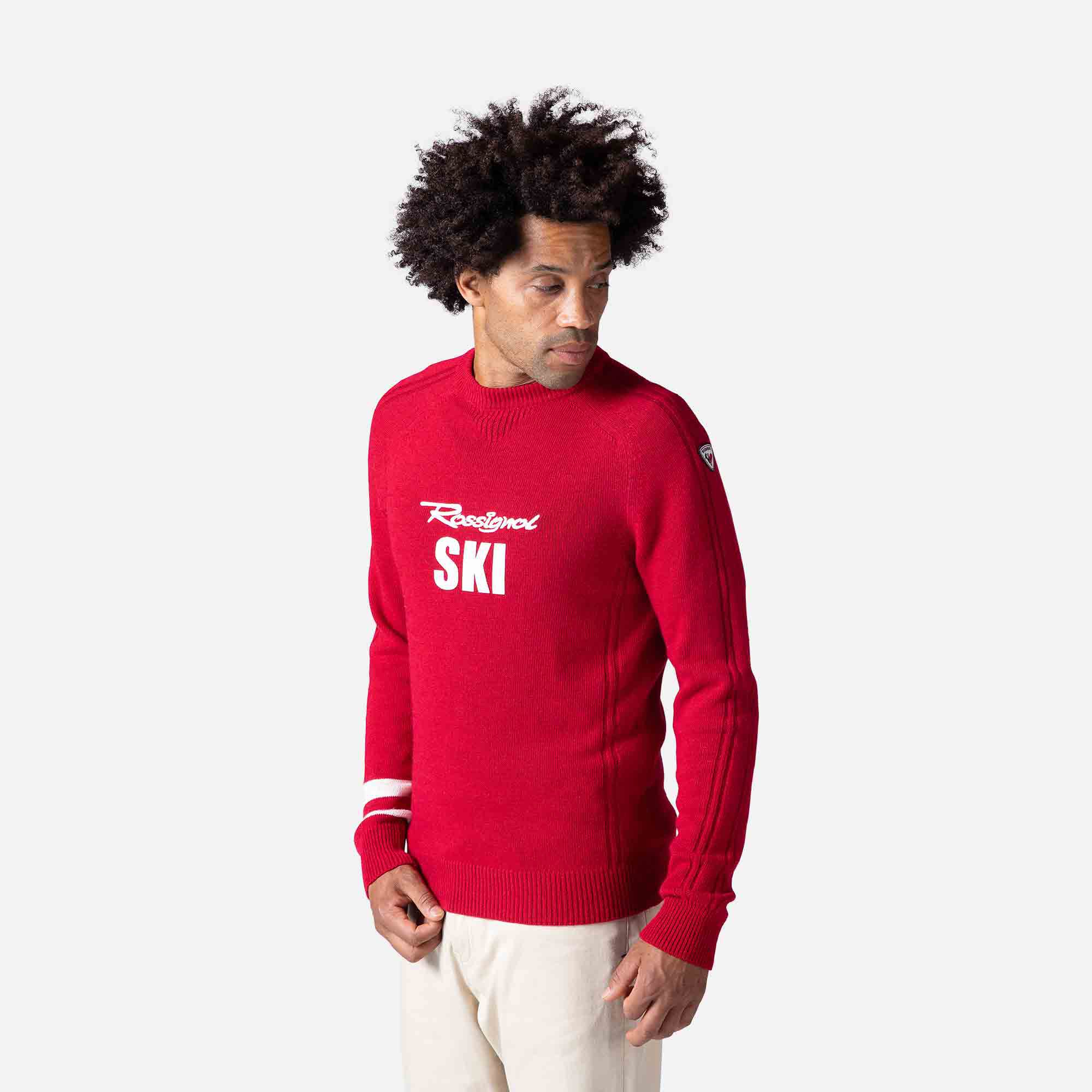 Pull en maille Signature homme