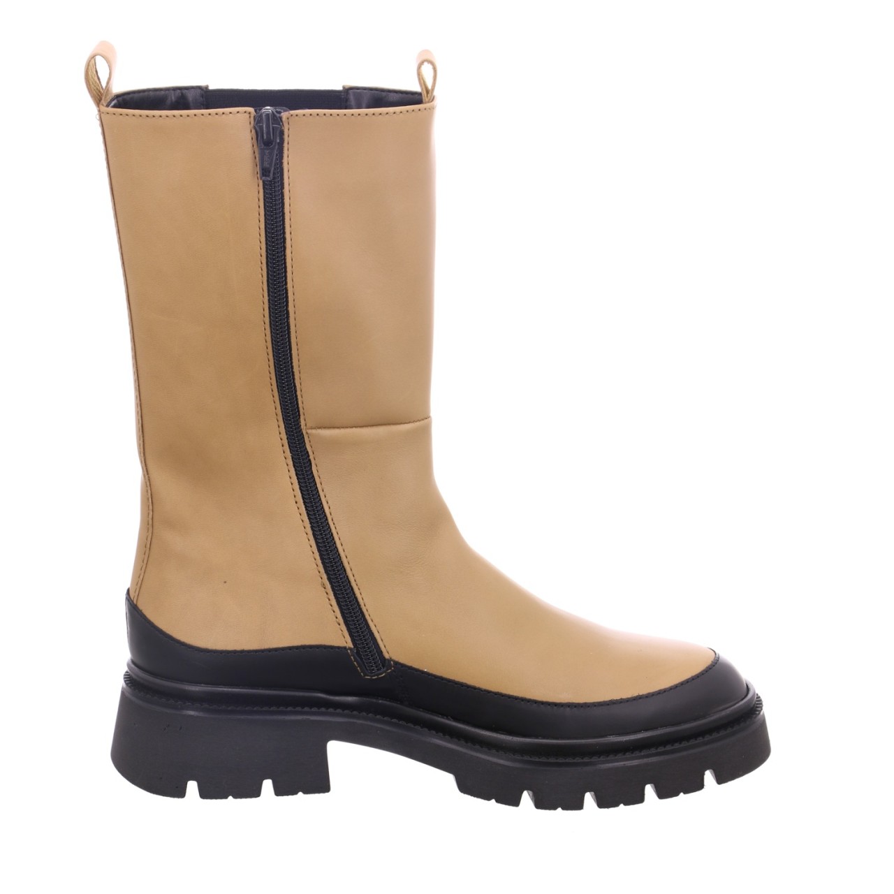 GABOR Stiefeletten beige chino schwarz