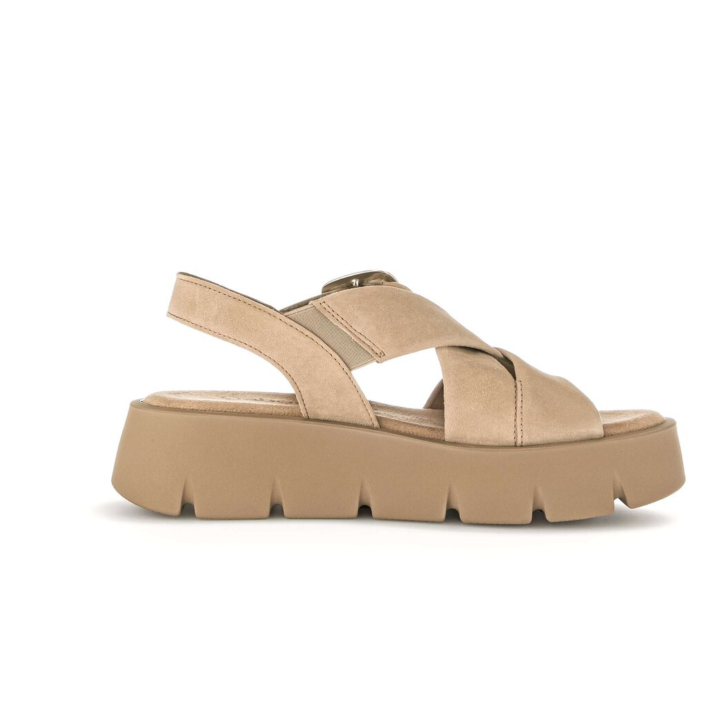 Gabor fashion Plateau Sandale beige