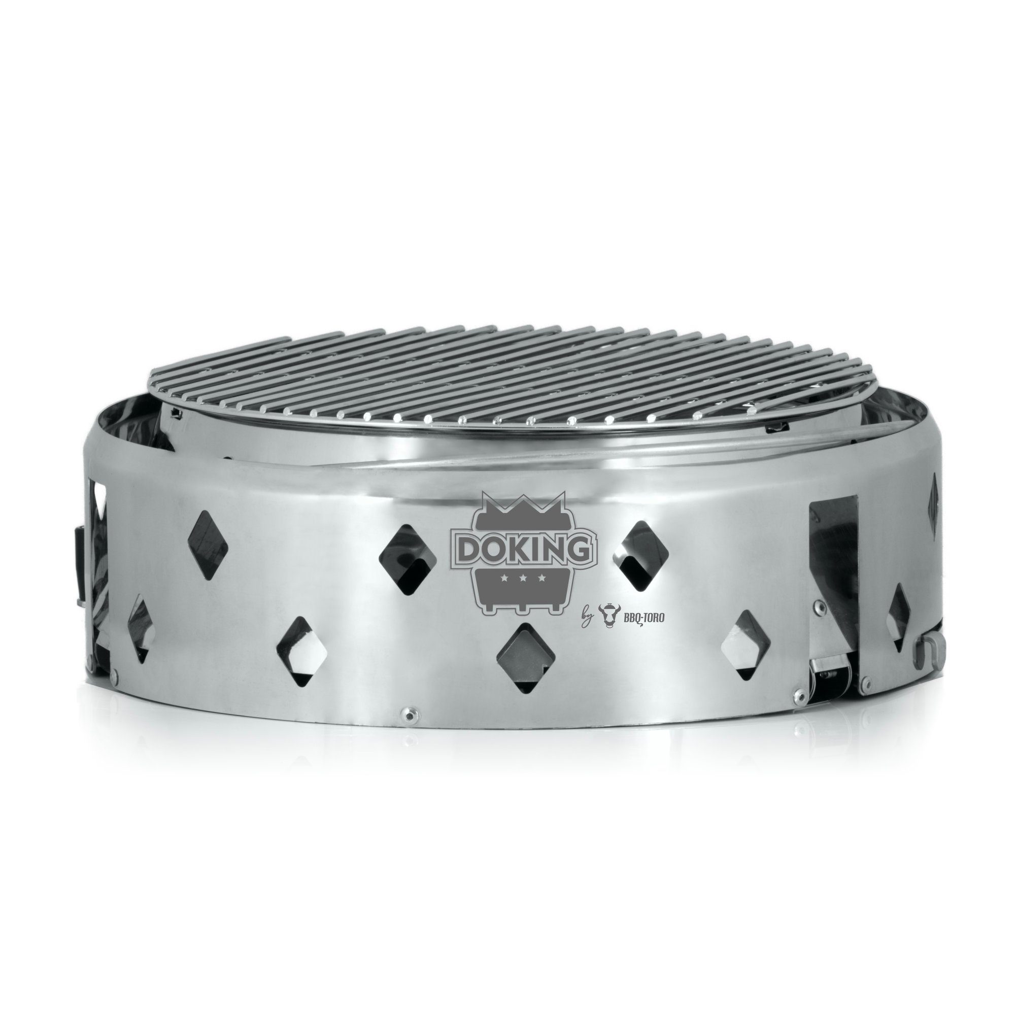 BBQ-Toro Feuerstelle 11-tlg. Dutch Oven Set mit Dutch Oven Grill 
