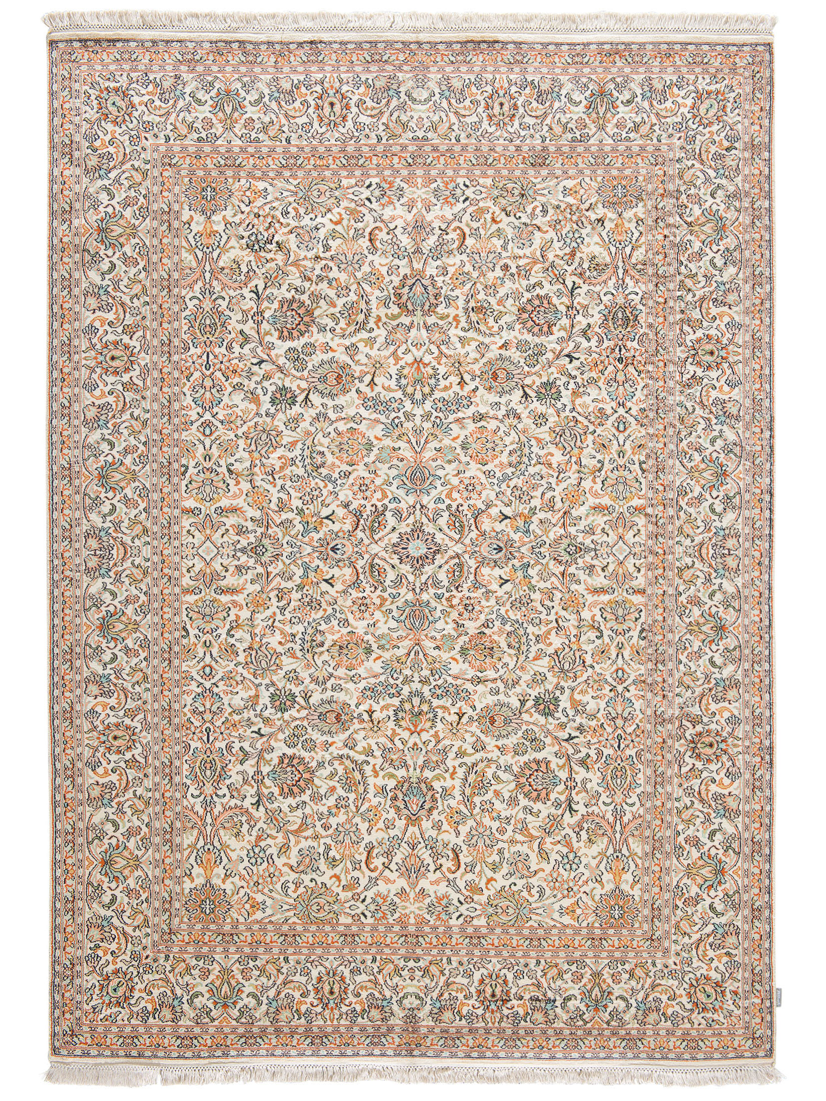 Kaschmir Seide 16/16 ca. 157 x 221 cm, Unikat / Einzelstück