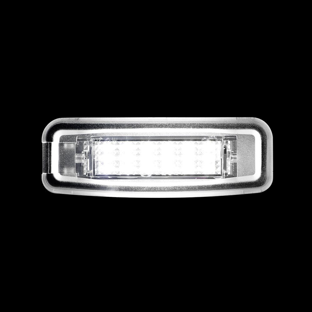 LLCTOOLS Rückleuchte LED Kennzeichenbeleuchtung für Ford Focus MK1 1998-2005 Kennzeichen