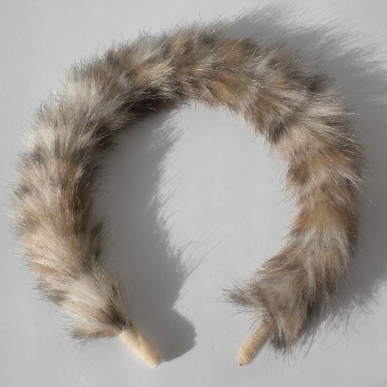 Great Lengths Faux Fur Headband Lynx