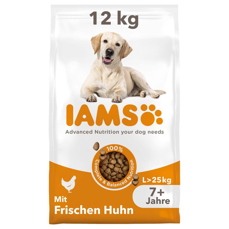 IAMS Advanced Nutrition Senior Large Dog mit Huhn