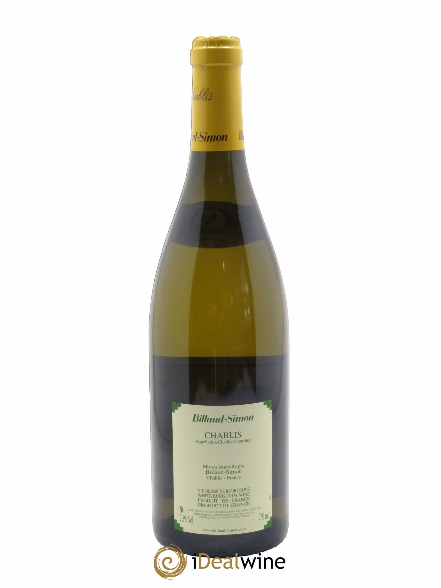 Chablis Billaud-Simon (Domaine)  2020 - Lot de 1 Bouteille