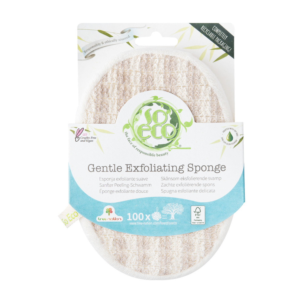 so eco Éponge exfoliante pour le corps Accessoire Bain