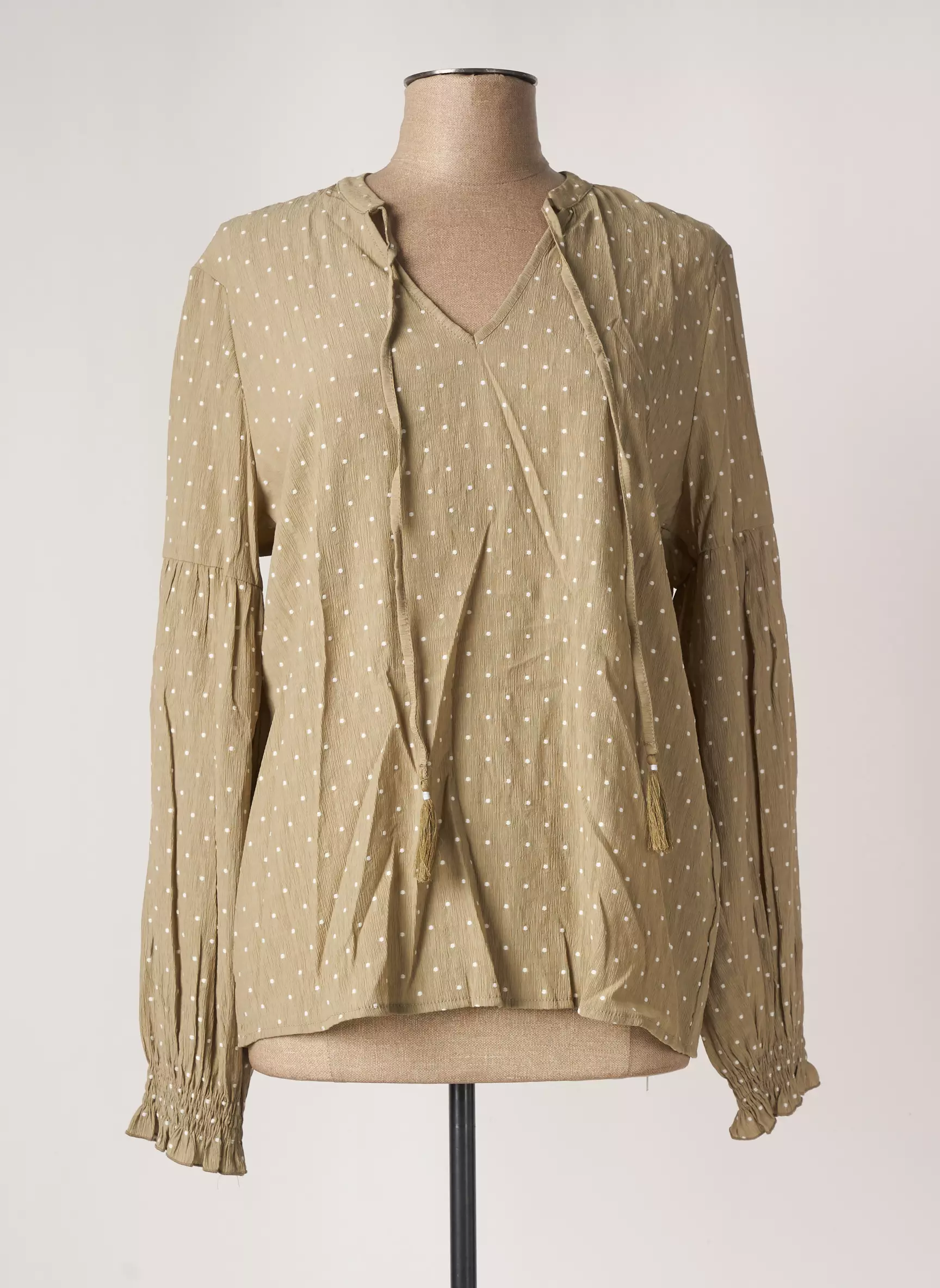 Geisha Blouses Femme couleur vert