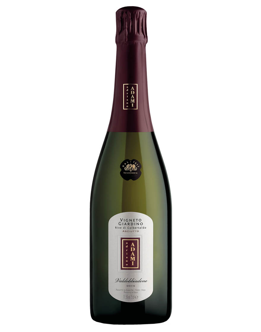 Valdobbiadene Prosecco Superiore DOCG Rive di Colbertarto Dry Vigneto Giardino 2022 Adami 0,75 ℓ