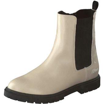s.Oliver Chelsea Stiefelette in beige