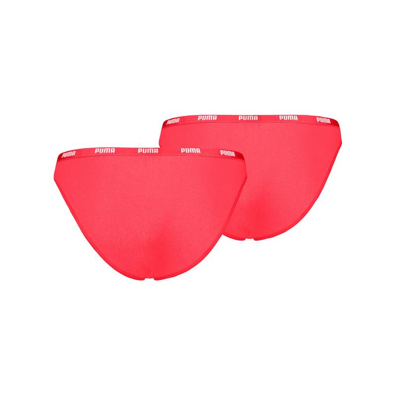 PUMA Iconic Slip 2er Pack Damen Unterhose Damen