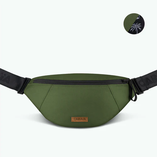 Small Seoul khaki fanny pack