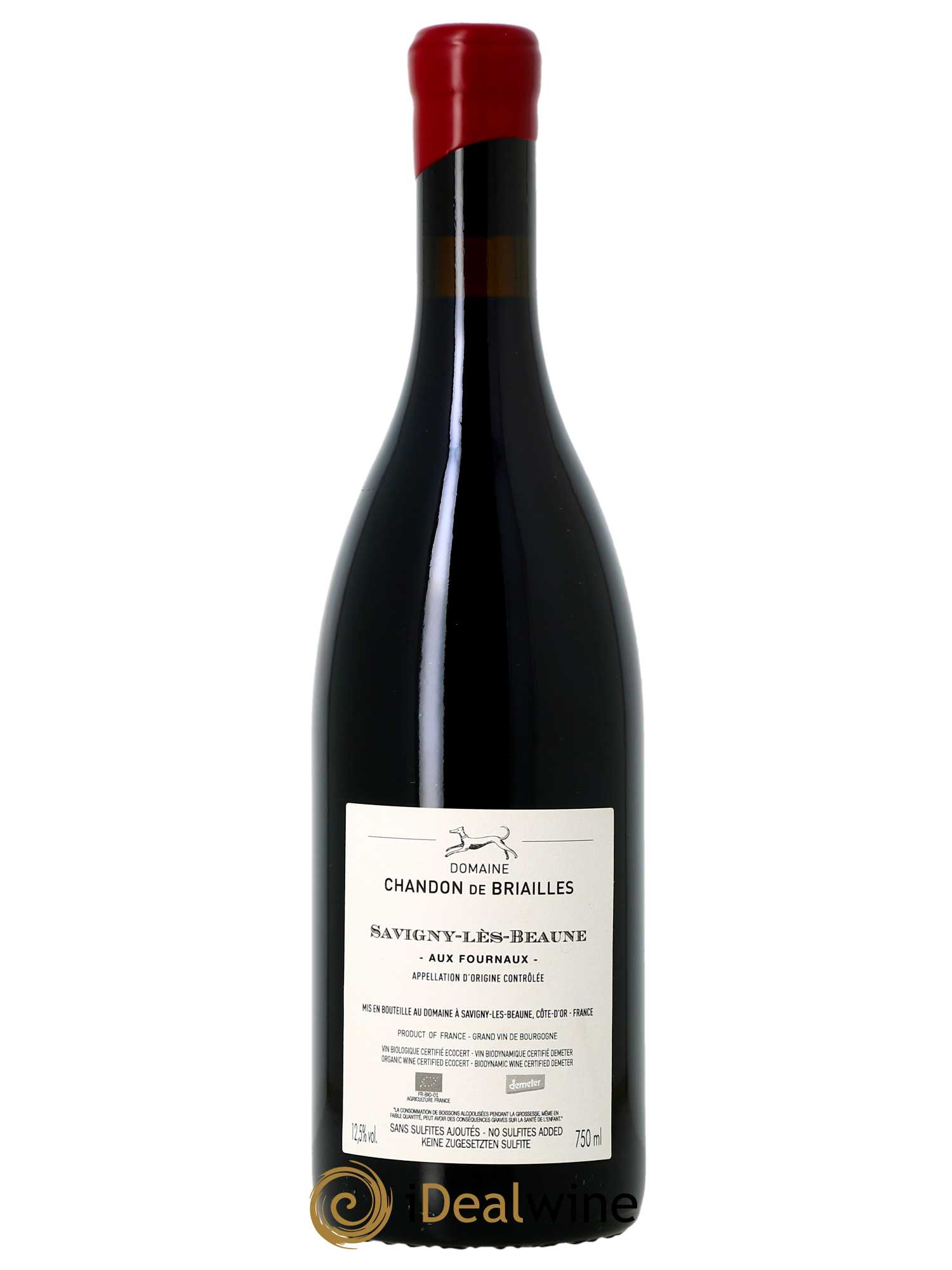 Savigny-lès-Beaune 1er cru Aux Fourneaux Chandon de Briailles  2021 - Lot de 1 Bouteille