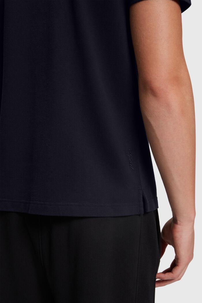 Klassisches Tennis-Poloshirt mit Dolphin-Batch