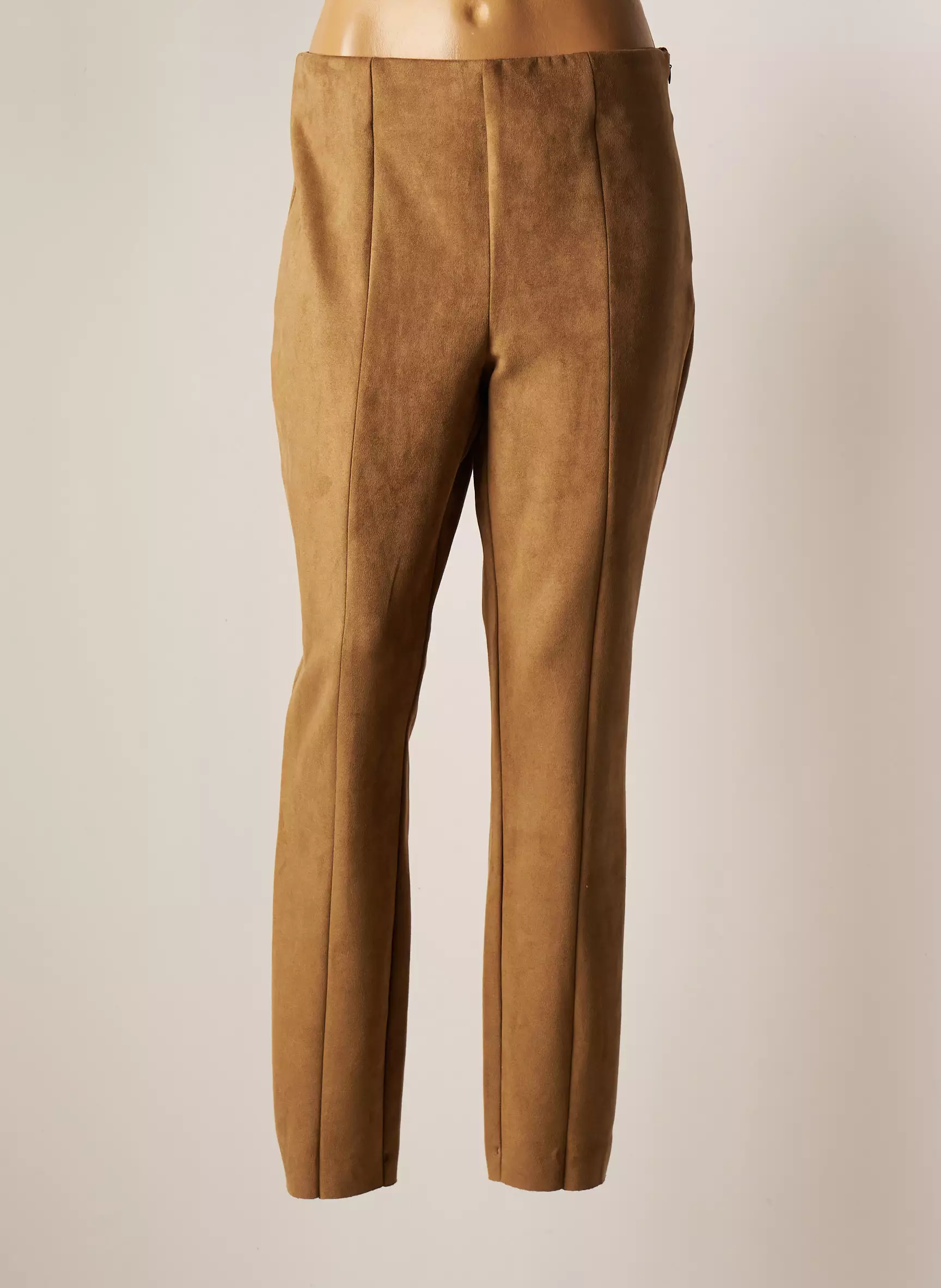 Vero Moda Pantalons Slim Femme couleur beige